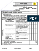 Activité 4 TD Câblage (Joindre DT Page 3, 11,12, 13, 14)