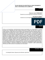 Cromatografia Gasosa Na Análise de Agrotóxicos Como Ferramenta