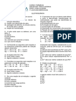 7 Lista Eletroquímica