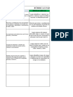 Rubricas de Evaluacion de Lo Humano A Lo Comunitario 2ºb