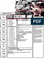 Ficha RPG Demon Slayer 1º