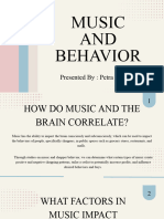 Music & Behavior Powerpoint