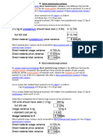 Direct Material Price Variance