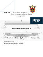 Resumen Del Tema de Pandeo de Columnas