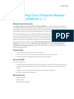 Implementing Cisco Enterprise Wireless Networks Enwlsi