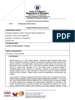 TIS GAD Activity Documentation Report Template