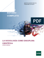 3.LA SOCIOLOGÍA COMO DISCIPLINA CIENTÍFICA Obligatoria