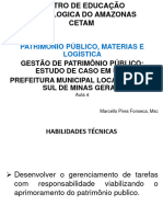 Aula 4 - Gestão de Patrim. Púb. Est. de Caso em Uma Pref.