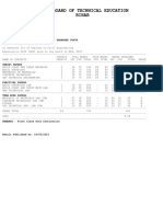 3rd Marksheet