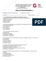 Examen Extraordinario 2