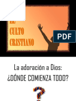 La Adoración A Dios - DÓNDE COMIENZA TODO