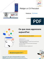 Rédiger Des CVs Remarquables PDF