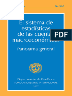 El Sistema de Estadísticas de Las Cuentas Macroeconómicas