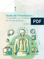 Guide de L'investisseur - Comprendre Les Circuits Et Adopter Les Bonnes Pratiques