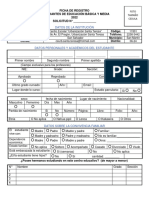 Ficha de Registro 2022 - Antiguo Ingreso