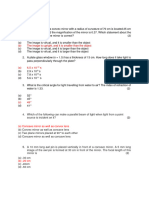 EPH105C Questions +SOlutions - Optics - 2023