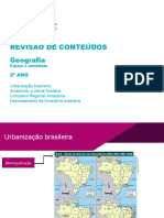 Urbanização Brasileira Amazônia Complexo Amazônia Desmatamento Amazônia