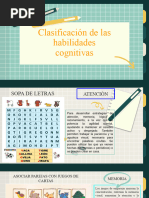 Clasificacion de Las Habilidades Cognitivas