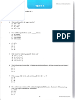 Math Scholarship Tests 5 and 6