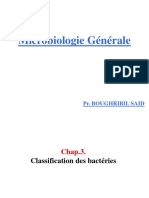 Chap.3. Classification Des Bactéries