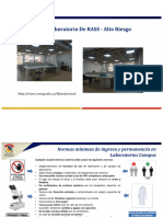 Normas de Seguridad Básicas Al Interior de Los Laboratorios