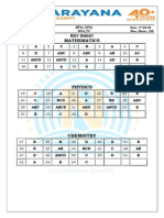 17.03.24 - SR - Star Co-Sc - Jee-Adv - 2016 - P2 - Gta-1 (P2) - Key & Sol