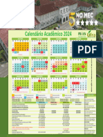 Calendario Academico UFRA 2024 Proposta Proen Resolucao 865