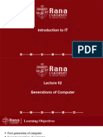 IntroIT-Lec-02 Generations of Computer