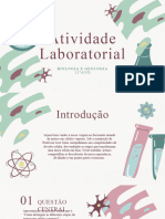 Atividade Laboratorial - Mitose