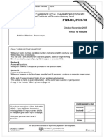 Science: University of Cambridge Local Examinations Syndicate General Certificate of Education Ordinary Level