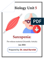 Pre Release Scientific Article Jan 2024 IAL U5 Edexcel Biology