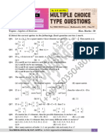 1 MCQ - Matrices