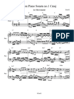 Shawn K - Zion Piano Sonata No - 1 1st Movemetn Cmaj