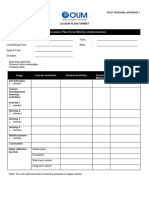 Appendix 1 - PGDTLesson Plan Format