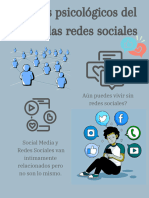 Efectos Psicológicos Del Uso de Las Redes Sociales