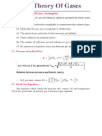 9.1 Kinetic Theory of Gases: Assumption