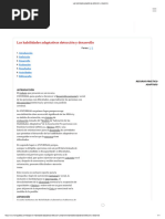 Las Habilidades Adaptativas Detección y Desarrollo