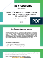 11-06-21 Apreciamos La Danza Qhapaq Negro Como La Actividad en La Diversidad de La Cultura - Arte y Cultura