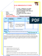 Sesion de Tutoria Valoramos Las Familias