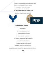 Procedimiento Arbitral Grupo 6