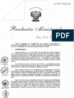 RM329-2011MINSA Metodologia para El Analisis de Situacion de Salud Local.