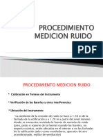 Procedimiento Medicion Ruido