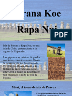 Presentación Isla de Pascua