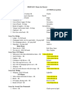 PROP LIST - Titanic - Revised 3 - 25 - 24