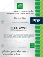 Taller Básico de Normas APA 7ma Edicion