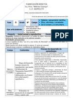 Plan Del 12 de Febrero Al 01 de Marzo