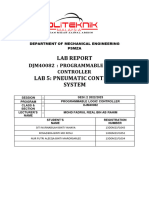 Lab 5 - Pneumatic Circuit Control