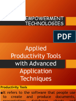 Applied Productivity Tools