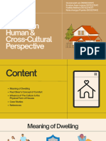 Housing in Human & Cross-Cultural Perspective