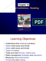 Channel Institutions - Retailing: SDM-CH 10